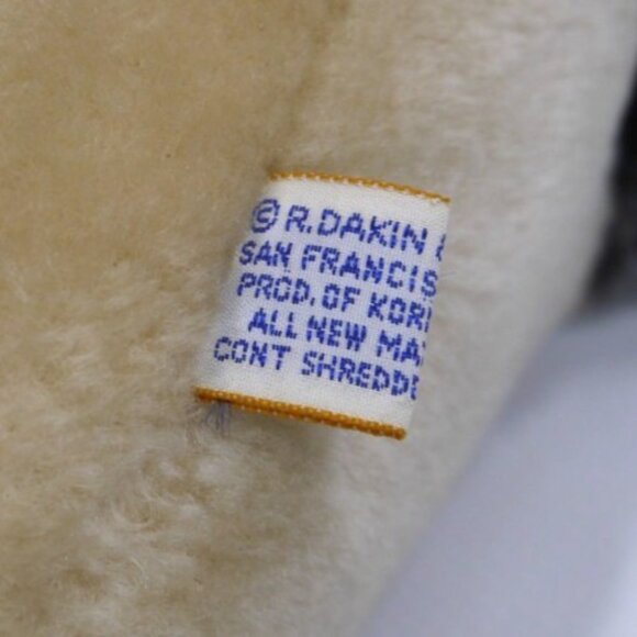 Vintage DAKIN Cinnamon stuffed plush 12" long Siamese Cat #31-1764 - Picture 3 of 4